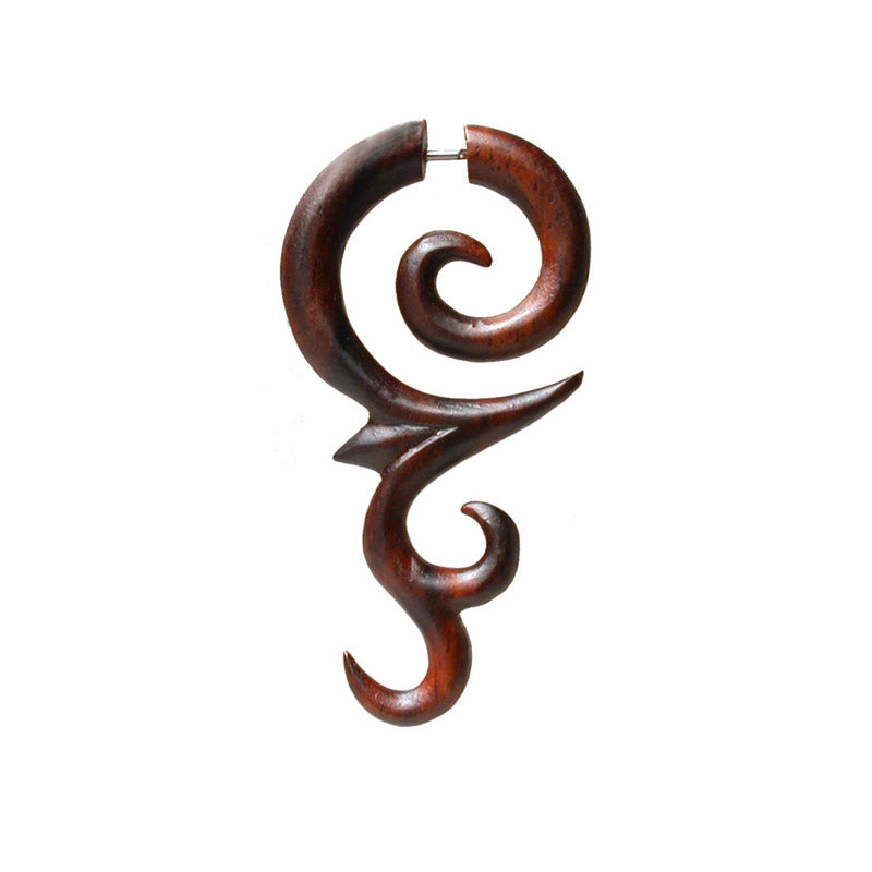 fake tribal earrings