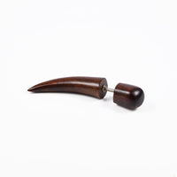 Fake 'Talon' Ear Stretcher in Wood