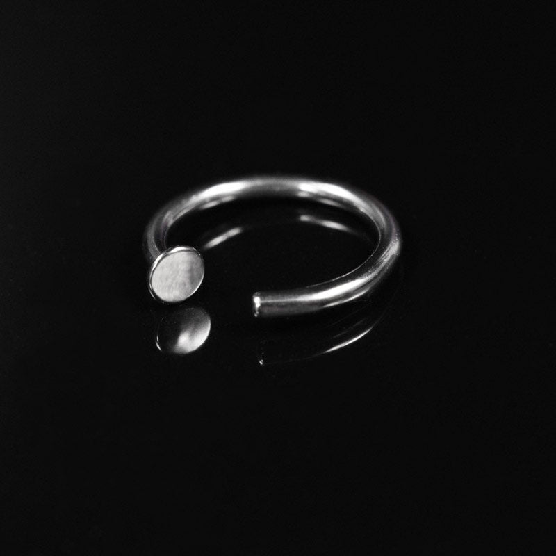 Nose ring for small nose top