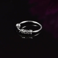 Silver Nose Ring from Bali