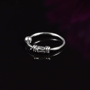Silver Nose Ring from Bali