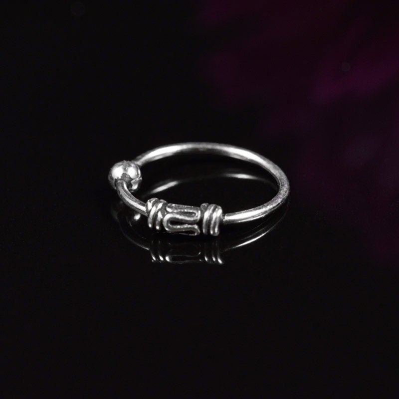 Silver Nose Ring from Bali