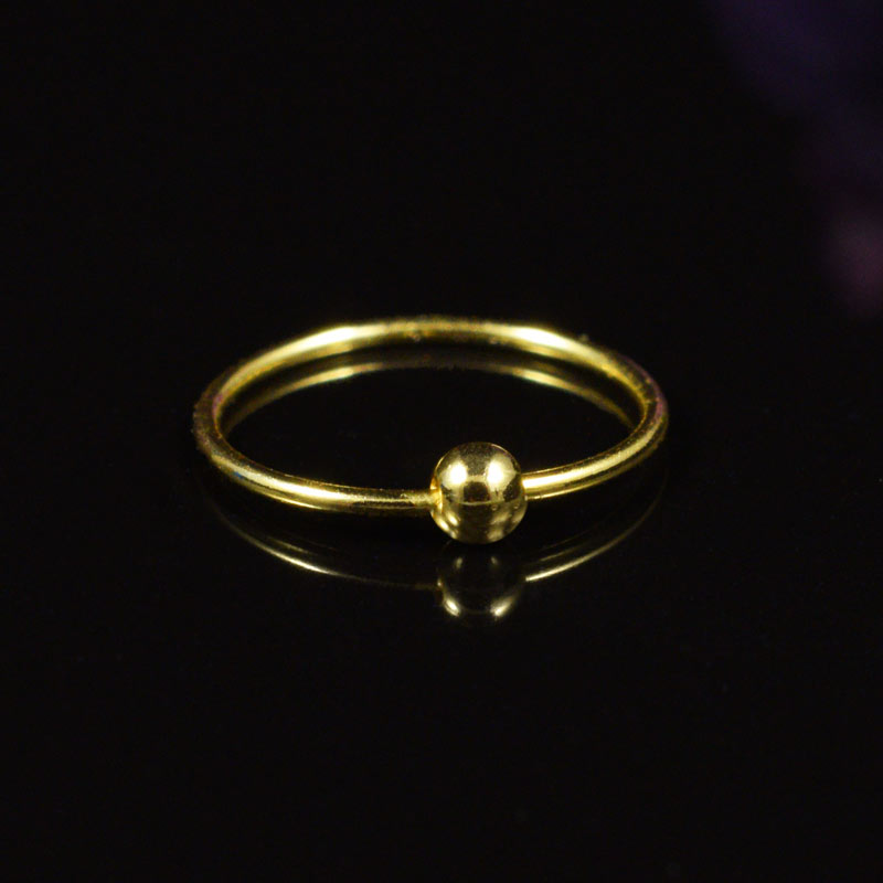 Gold Plated Nose Ring