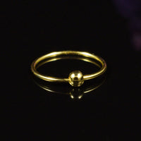 Gold Plated Nose Ring