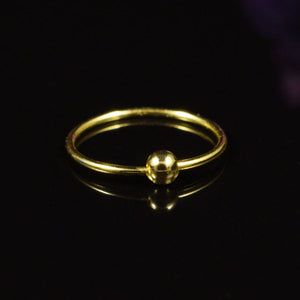Gold Nose Ring