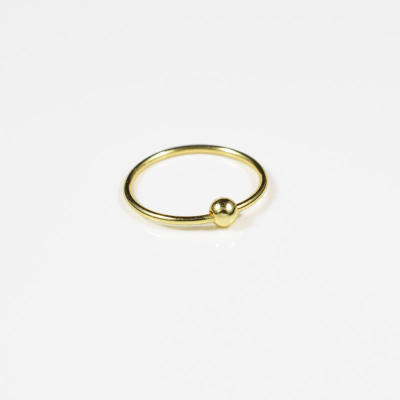 Gold Plated Nose Ring