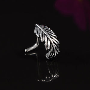 Feather Nose Stud, Nose Curve
