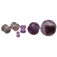 Amethyst Crystal Stone Flesh Plug