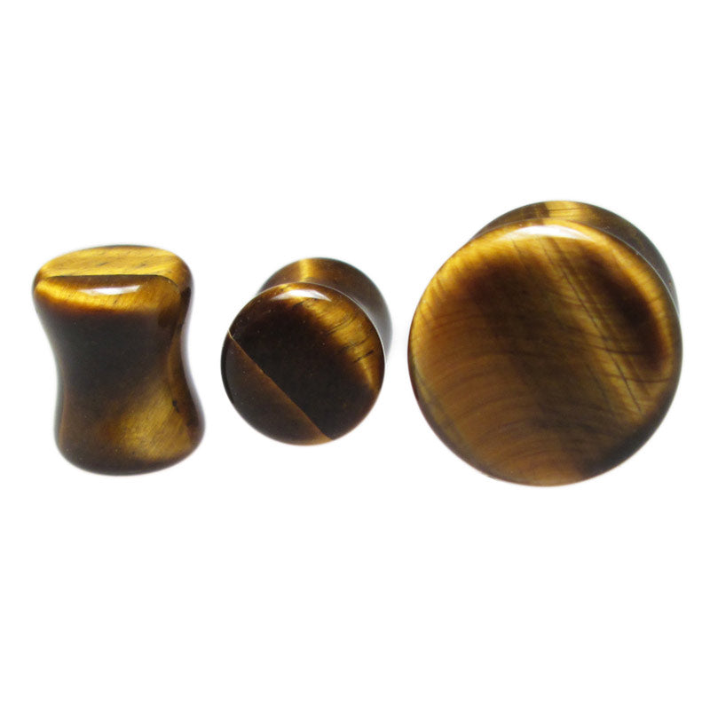 Tigers Eye Stone Flesh Plug