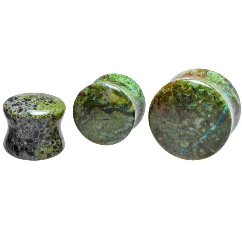 African Jade Stone Flesh Plugs