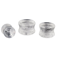 Quartz Crystal Flesh Plugs