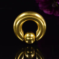 Gold BCR Ear Weights, Large Gauge BCRs