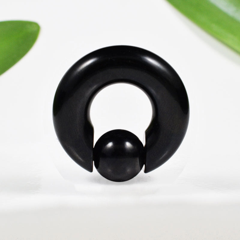 Black BCR Ear Weight, Large Gauge BCR
