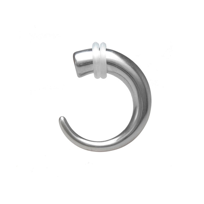 circular ear stretching taper in steel