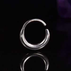 Plain Simple Silver Septum Ring
