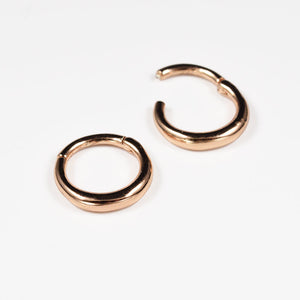 Simple Hinged Segment Ring in Rose Gold