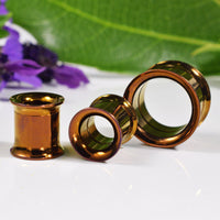 Bonze flesh tunnels internally threaded