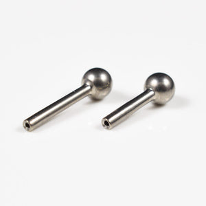 Threadless Piercing Labret in 1.2mm Titanium – Arka