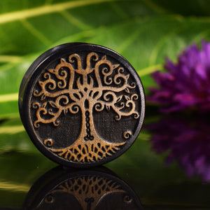 Yggdrasil Wooden Flesh Plug 
