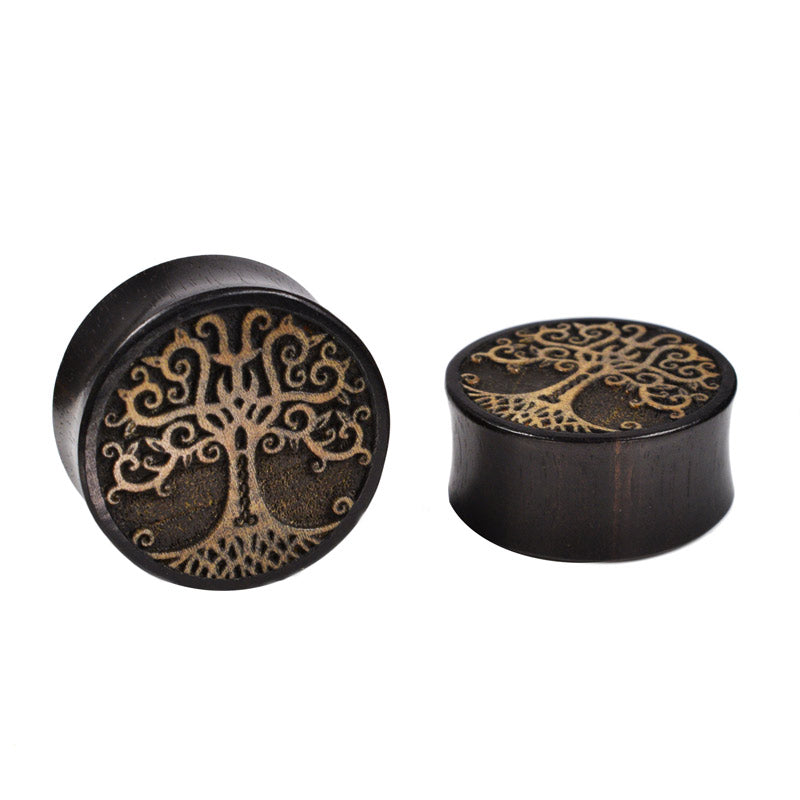 Yggdrasil Wooden Flesh Plug