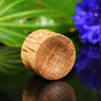 Oak wood flesh plugs