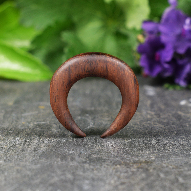 Stretched Septum Ring in Wood