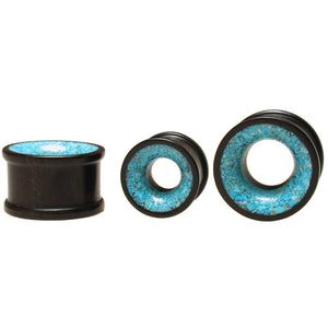 Turquoise ear outlet plugs