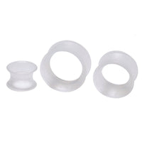 Clear Silicone Ear Tunnels, Earskins