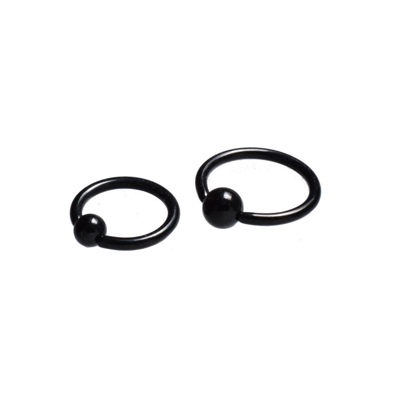 Black BCR Ring 1.6mm