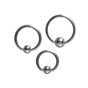 Steel BCR Ball Closure Ring 1.2mm
