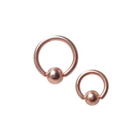 Rose Gold BCR Ring 1.2mm