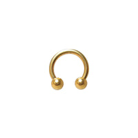 Circular Barbell Gold PVD 1.2mm