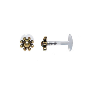 Tribal Labret with Dots