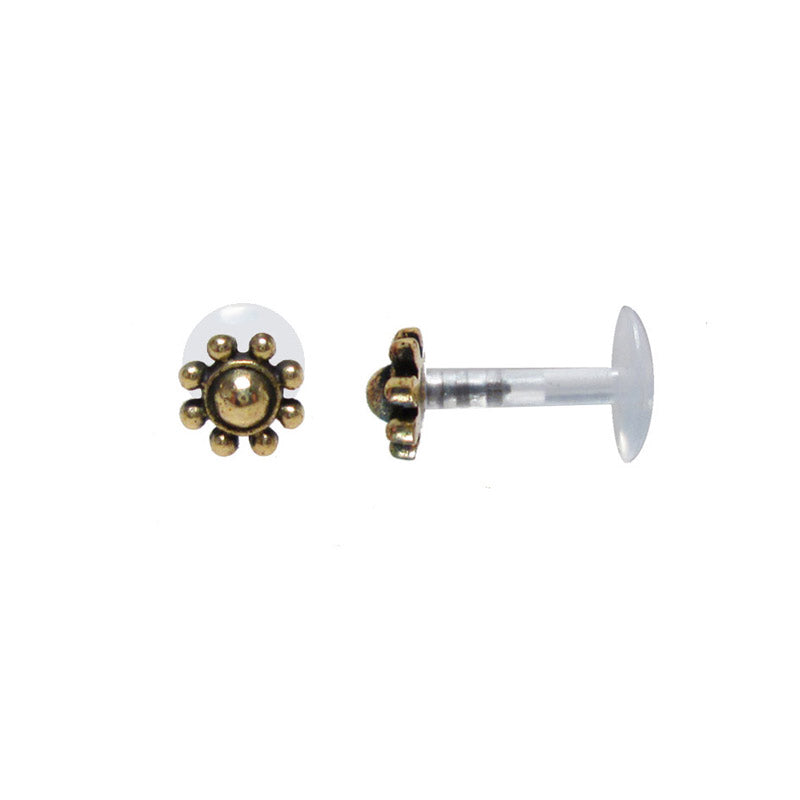 Tribal Labret with Dots
