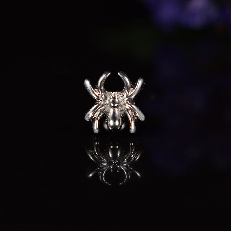 Spider Labret Piercing
