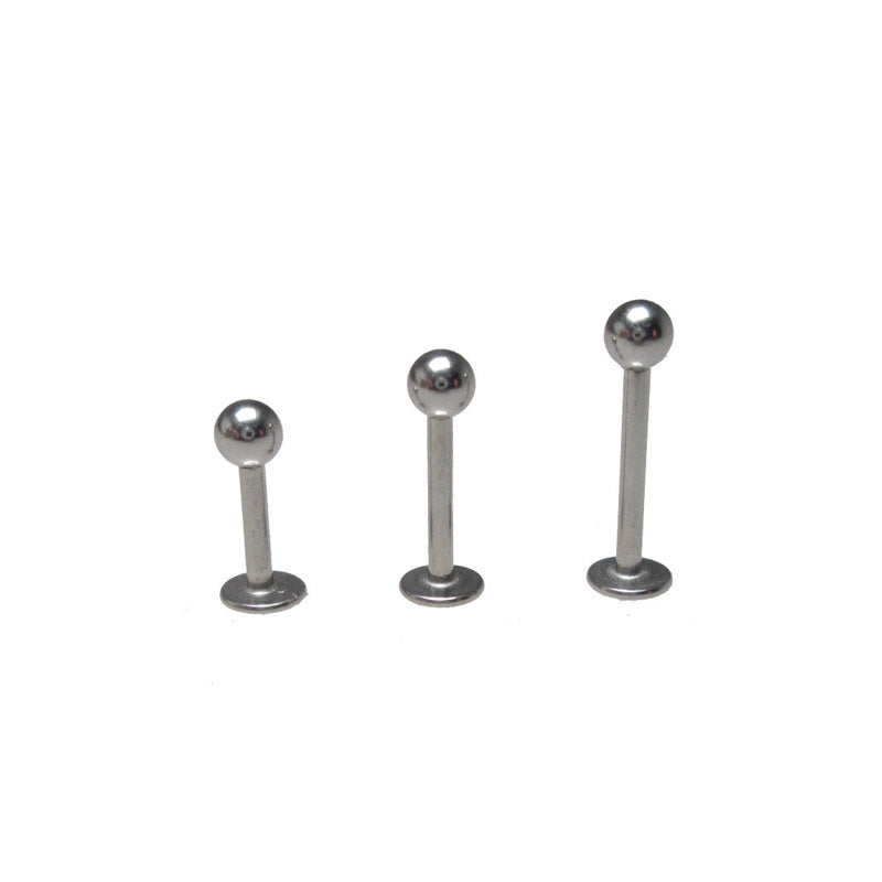 Micro Labret, Flat Backs in Surgical Steel