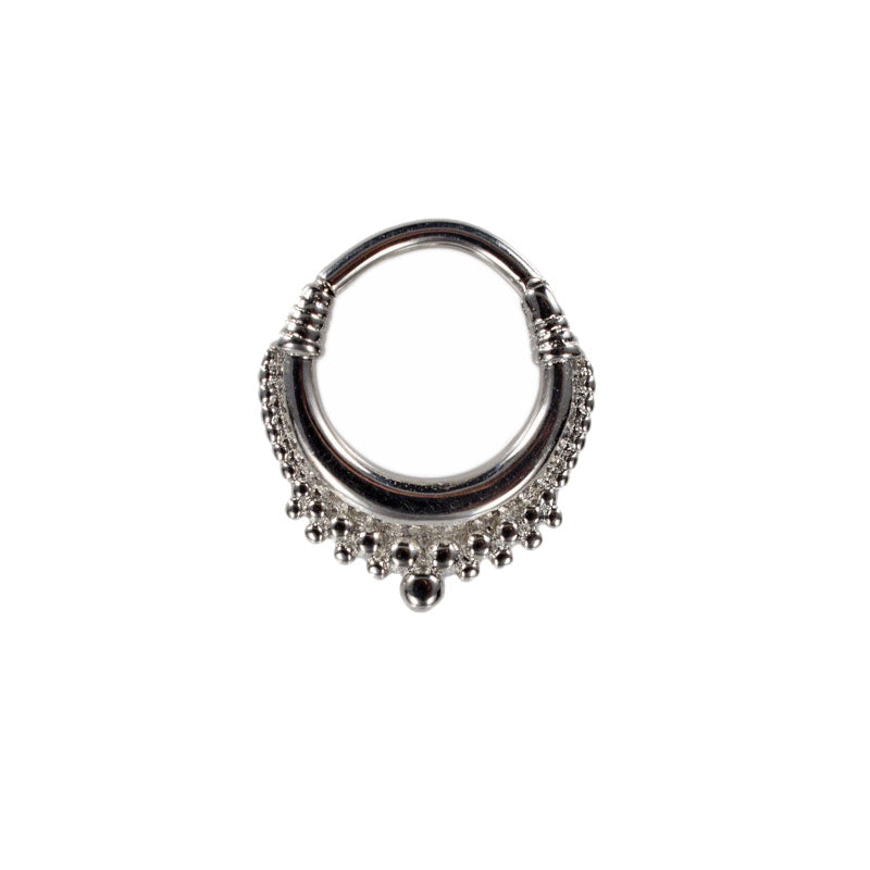 indian style hinged segment ring