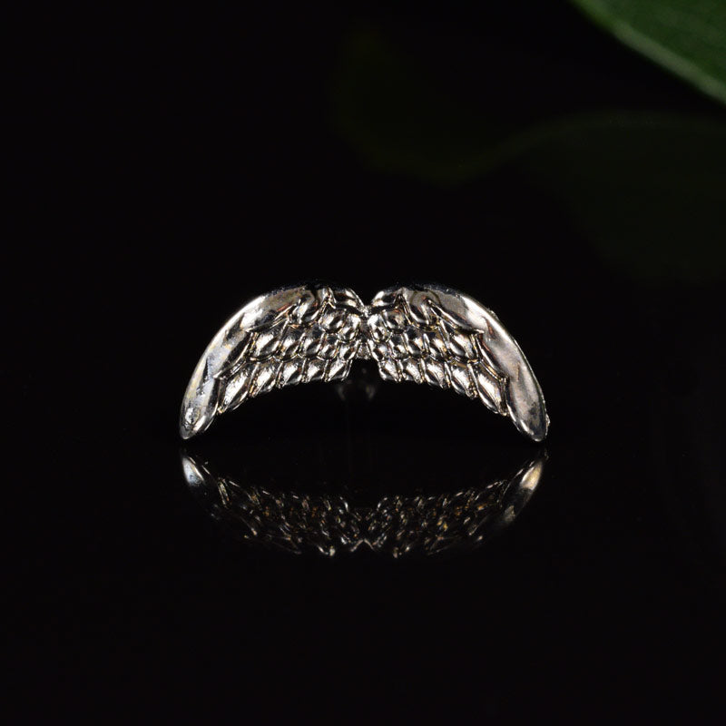 1.2mm Angel Wings Piercing Bar for Tragus, Helix, Daith etc